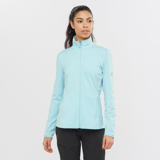 Salomon Γυναικεία ζακέτα Outrack Full Zip Midlayer